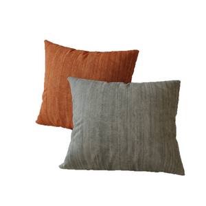 Cojín decorativo cuadrado de terciopelo holandés de color sólido QRMBD, funda de cojín extraíble para sofá, sala de estar. - Product Image 4