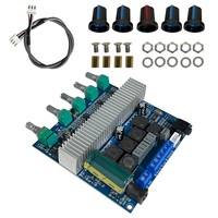 OKYN1115-19 penguat Subwoofer, penguat Stereo HIFI 2*50W + 100W Amplifier daya Digital 2.1 saluran TPA3116