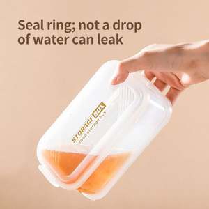 Recipientes Transparentes para Almacenamiento de Alimentos, Cajas de Almacenamiento para Congelador, Cajas para Almacenamiento de Frutas con Tapas - Product Image 3