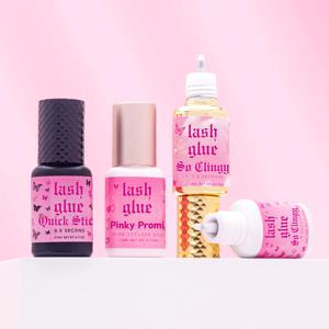 กาวต่อขนตาแบบแห้งเร็ว พรีเมียม สำหรับต่อขนตาแบบเส้นต่อเส้น กันน้ำและเหมาะสำหรับผิวแพ้ง่าย ขนาด 5 มล. 10 มล. บรรจุกล่อง - Product Image 1