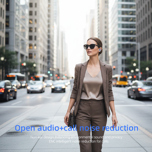 Lunettes Intelligentes Wi-Fi avec Assistant IA, Réduction de Bruit ENC, Traduction IA, Audio Sportif, <span class=keywords><strong>Chat</strong></span> GPT, Étanchéité IP54, Recharge Magnétique - Product Image 6