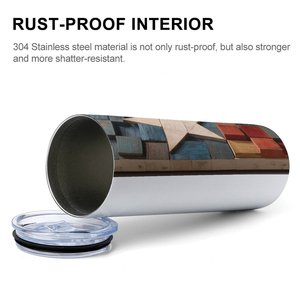 Custom Printed 20oz Stainless Steel Tumbler Double Wall Insulated Cold <b>Hot</b> Drink Cup - Product Image 6