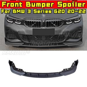 Difusor de Parachoques Delantero para Auto, Spoiler Negro Brillante, Pieza de Modificación para BMW Serie 3 G20 FD 2020-2022, Protector de Parachoques, Kit de Carrocería - Product Image 5