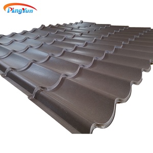 Láminas de Techo con Recubrimiento de Piedra <span class=keywords><strong>Illa</strong></span>, Tejas Metálicas Decorativas para Diseño de Villas Modernas - Product Image 6
