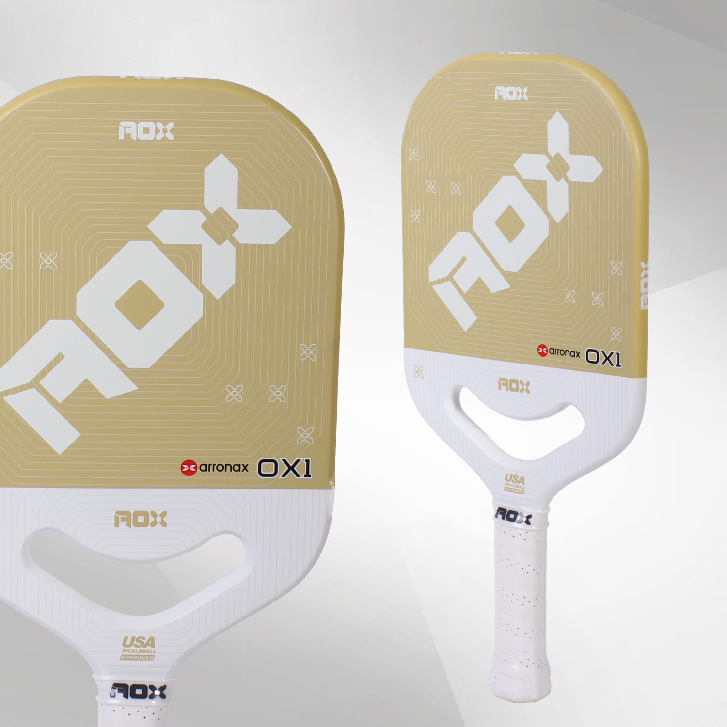 ARRONAX Customizable T700 Carbon Fiber Edgeless Pickleball Paddle