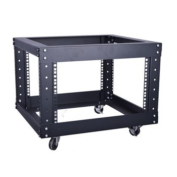 19 Inch 6U Depth Open Frame Rack for Data Center Server Cabinet Open Rack