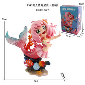 ฟิกเกอร์อนิเมะ <span class=keywords><strong>Spy</strong></span> x <span class=keywords><strong>Family</strong></span> ตัวละคร Anya นางเงือก วัสดุ PVC น่ารัก ของสะสม โมเดลขนาด 1:32 สำหรับตกแต่งโต๊ะทำงานและคอนโซลรถยนต์ - Product Image 3