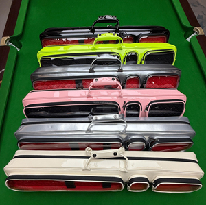 Étui pour queue de billard en cuir véritable LIZARD Official Rainbow Series, sac élégant pour queue de billard à 7 trous 3B4S pour queues de billard à tête large pour le jeu de 9 boules - Product Image 1