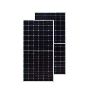 Panneau solaire monocristallin 450-610W à cadre en aluminium pour usage domestique 12V 36V - Product Image 1
