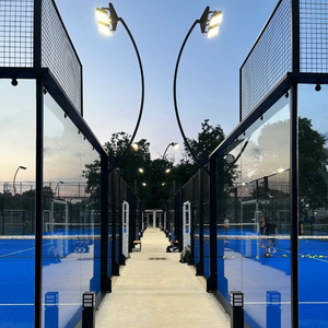 Cancha de Pádel Panorámica a Precio de Fábrica, Color Personalizado, Cancha Deportiva Panorámica, Cancha de Pádel - Product Image 1