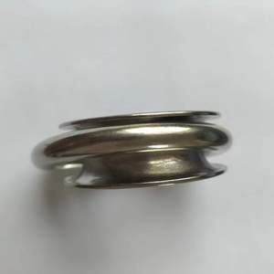 ห่วงเหล็กกล้าไร้สนิม Eda 316 รุ่น D-ring ขนาด M6 M8 สำหรับงานทางทะเล เช่น งานเรือใบและงานรอกสูง - Product Image 3