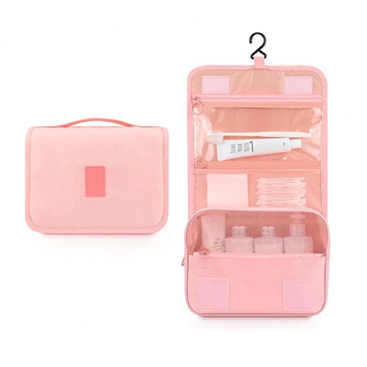 Large Capacity Outdoor Travel Men's Hanging Toiletry Kit Cosmetic Bag Makeup Bag