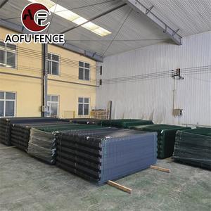 2*2.5 mét sơn tĩnh điện 3D hàng rào 5*20cm khẩu độ 4mm Đường kính dây sân 3D hàng rào Bảng điều khiển - Product Image 3