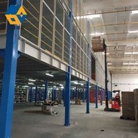 Étagères personnalisées robustes Structure en acier entrepôt stockage mezzanine support de sol supports de stockage système de rayonnage