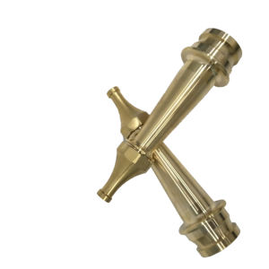 卸売40mm 50mm 65mmジェットスプレーノズル真 � � ファイヤーノズル付きストルズカップリング銅水ノズル消火用品 - Product Image 2