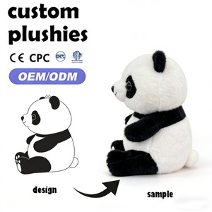 Peluche de Mascota Personalizado con Logotipo, Fabricado con Tela Ecológica, Suave y de Alta Calidad para Promoción de Marca Sostenible - Product Image 1