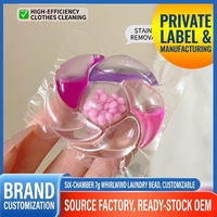 Perles de lessive en gel jetables écologiques nettoyage en profondeur protection des couleurs haute efficacité pack familial parfum longue durée