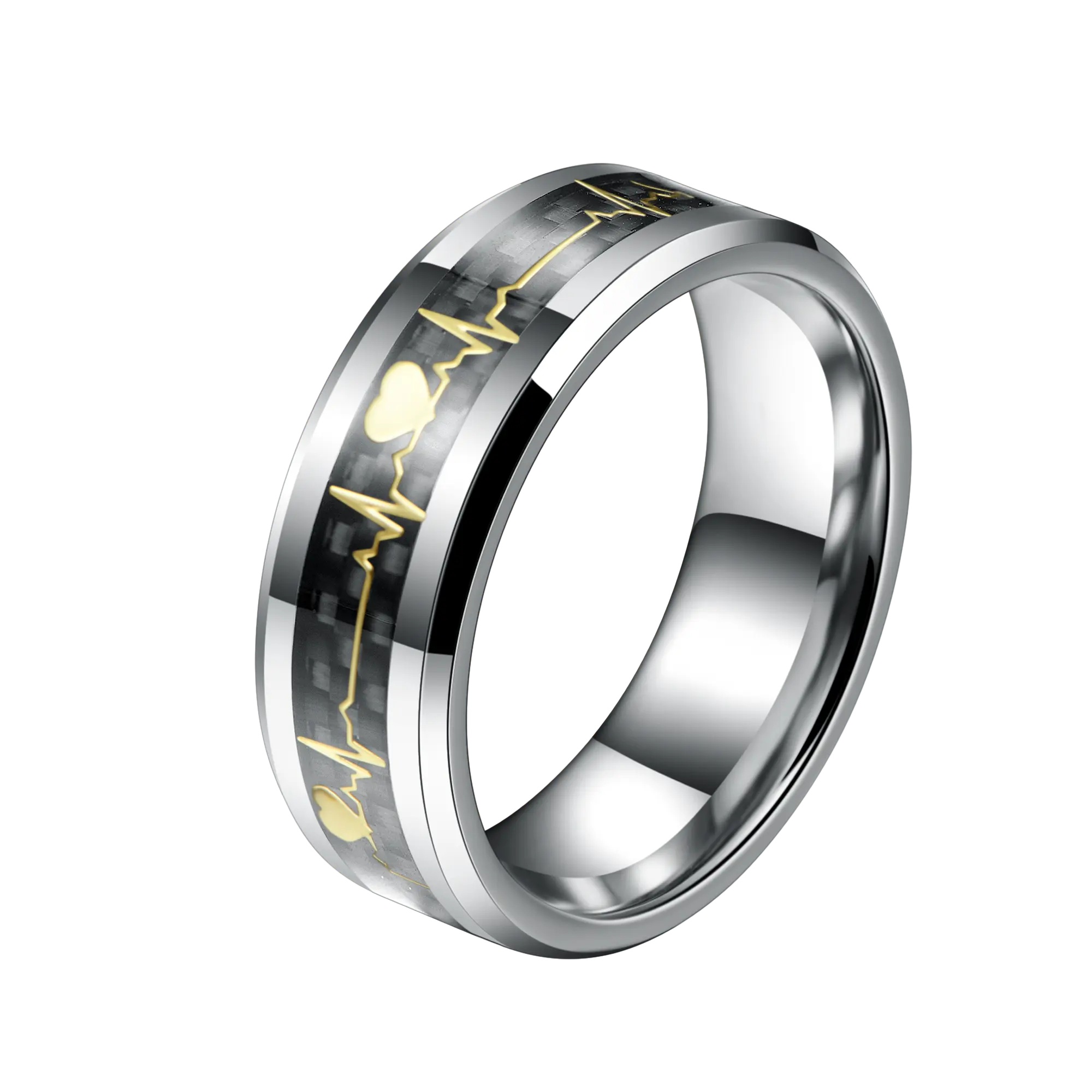 Anéis de tungstênio, anéis pretos de ouro