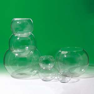 Aquarium de table en verre soufflé <span class=keywords><strong>rond</strong></span> en gros - Product Image 5