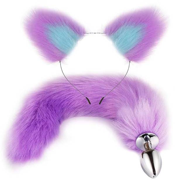 cosplay anal plug Creature Cock Sinister Eyes Metal Butt Plug Set main image 1