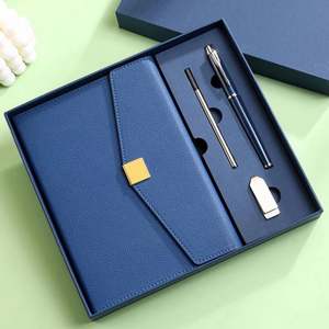 Customized PU <b>Leather</b> <b>Cover</b> Diary Business Loose-leaf <b>A5</b> Journal Binder <b>Notebook</b> Planner - Product Image 2