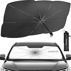 <span class=keywords><strong>Parasol</strong></span> personnalisé avec logo d'usine, couvre-vitre avant de voiture, pare-brise rétractable pliable, pare-soleil, protection solaire <span class=keywords><strong>pour</strong></span> voiture - Product Image 2