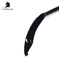 Lame de pare-choc avant noir brillant ABS, accessoire de voiture, BMW F80, F82, F83, Type CS, 2014 — 2019