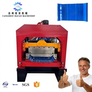 CNC Angle Chi Roll Forming Machine for <b>Tile</b> Roofing PLC Controlled 1200mm Width - Product Image 1