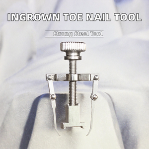 Herramienta Clásica de Pedicura de Acero Inoxidable para Corrección de Uñas Encarnadas con Pinza para Dedos y Levantador de Uñas Encarnadas CE ISO - Product Image 2