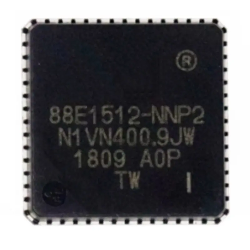 88E1512-A0-NNP2C000 RGMII SGMII עם זיהוי מדיה אוטומטי בחבילת QFN 56 פינים 88E1512-A0-NNP2C000 88E1512-A0 88E1512