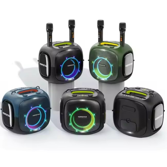 Professional Multi-Function Portable Wireless Ipx6 Waterproof Desktop Smart Woofer Bass Karaoke Speaker party Caixa Do Som
