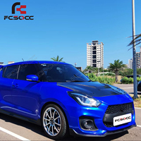 Capot en fibre de carbone pour Suzuki Swift ZC33S 2018-2024, couvre-moteur, capot, kit carrosserie