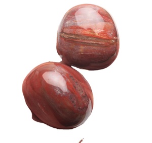 Wholesale Natural Red Wood <strong>Jade</strong> fossil Raw <strong>Stone</strong> Healing Petrified Wood Palm <strong>Stone</strong> Calm <strong>Stone</strong> - Product Image 5