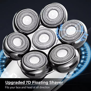 Afeitadora Eléctrica para Hombre, Maquinilla de Afeitar Recargable, Resistente al Agua IPX6, Pantalla LED, Bloqueo de Viaje, para el Cuidado Diario en el Hogar - Product Image 3