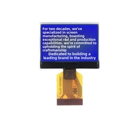 Module d'affichage LCD à cristaux liquides (LCD) à matrice de points 128x64 1.7 pouces, mode bleu négatif, avec circuit intégré de commande ST7567A et montage COG