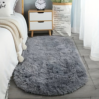 Tapis moelleux pour chambre à coucher Tapis Shag Tapis de jeu doux pour bébé Tapis pour salon Tapis en peluche