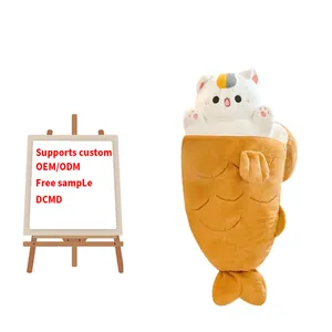 CPC التسوق عبر الإنترنت الصين مخصص الترويجية لينة لطيف ومضحك الأطفال القط العملاق ألعاب الحيوانات المحشوة