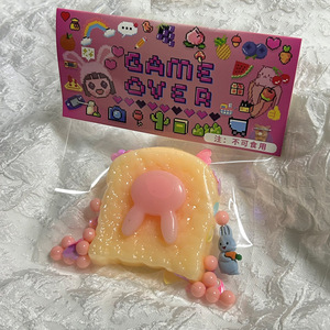 Gadget mignon à presser en forme de moufle, style Y2K rétro pixel art, pour emballages, cadeaux de fête et prix de distributeurs automatiques - Product Image 6