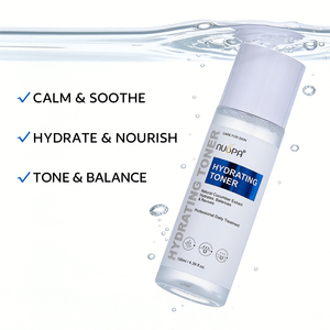 Nuspa โทนเนอร์ให้ความชุ่มชื้นสำหรับบำรุงผิวหน้าแตงกวาทำให้ผิวผ่อนคลายฉลากส่วนตัว - Product Image 4