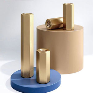 Entretoise de circuit imprimé en laiton à filetage femelle femelle personnalisé en pouces et système de mesure métrique Entretoise hexagonale standard GB - Product Image 4