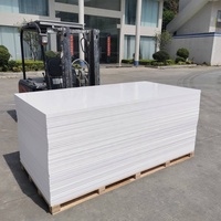 Prix de gros d'usine, feuilles de PVC plastique haute densité, panneaux en mousse PVC 4x8