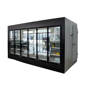 Автоматическая раздвижная дверь для холодильной комнаты