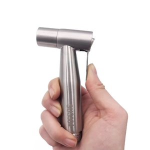 Rociador de bidé de mano de acero inoxidable para limpieza de inodoros, rociador de tela para pañales de baño, cabezal de chorro para bidé de inodoro - Product Image 2