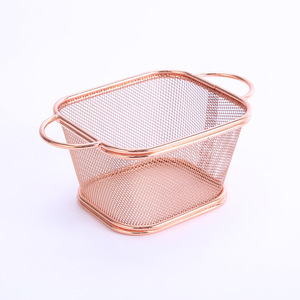 Stainless Steel Deep Fry Basket 16x9x6cm 18x11.5x8cm Double Handle Commercial Grade For French Fries Fried Chicken Snacks - Product Image 2