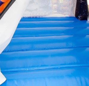 <span class=keywords><strong>Château</strong></span> gonflable de Noël bleu et violet pour <span class=keywords><strong>location</strong></span> extérieure, avec toboggan combiné - Product Image 4