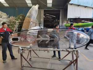 Stand up paddle board Viking Sport Yacht SUP avec lumières LED - Planche transparente lumineuse pour la dérive, la course aquatique et le surf nocturne - Product Image 3