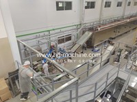 Ligne de production automatique de craquelins de riz, machine industrielle pour la fabrication de biscuits et de snacks, système de friture en acier inoxydable