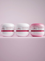 Pot en plastique en forme de boule de 30 ml et 50 ml, vide, pour beurre corporel, crème cosmétique, crème pour le visage, emballage pour soins personnels, logo personnalisé