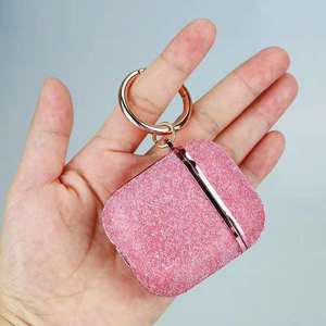 Custodia Protettiva Antiurto Super Brillante con Cristalli Scintillanti per <span class=keywords><strong>AirPods</strong></span> 1/2/3/4 Pro 2 (Piccoli Diamanti) - Vendita Calda - Product Image 1