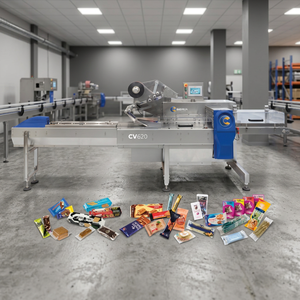 Ligne d'emballage de films professionnelle électrique automatique de haute performance de qualité supérieure de la marque italienne EasyRun pour l'alimentation - Product Image 2